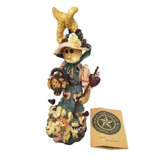 Nana McHare and Peapod Folkstone Collection Boyd's Bears and Friends Collectible - Picture 1 of 12